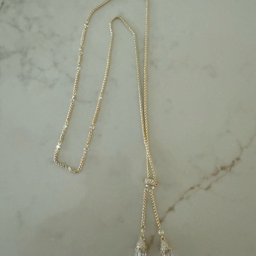 Kendra Scott reversible necklace from 2019 bridal collection